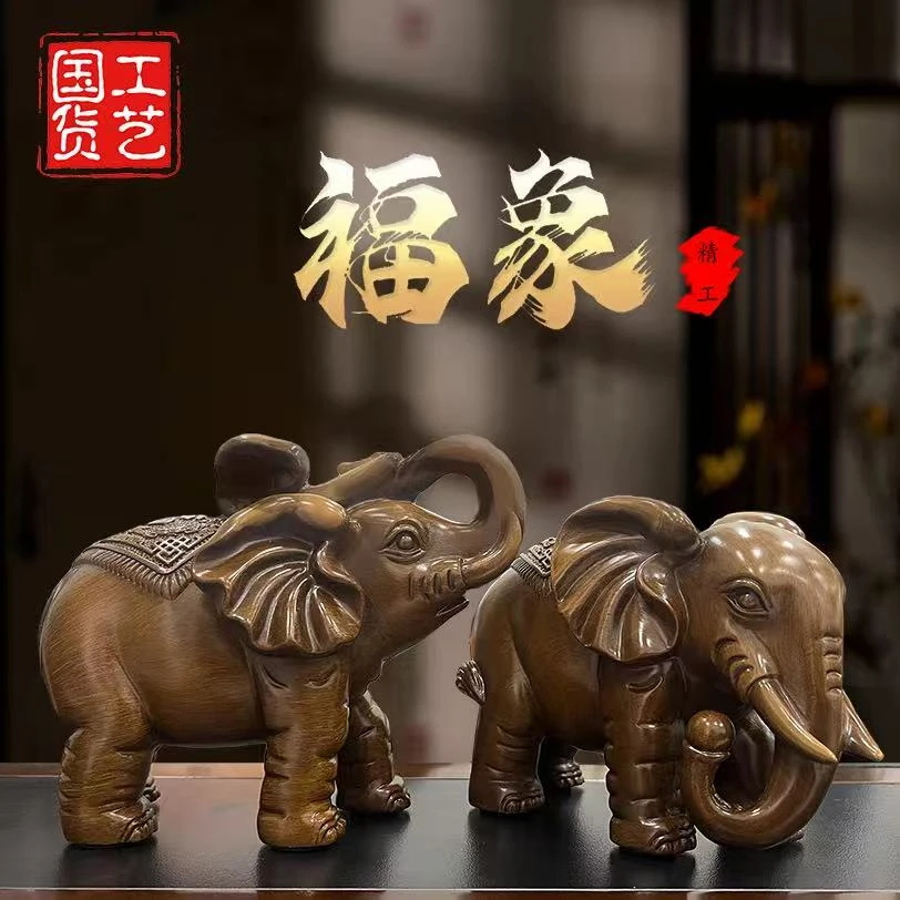 大象流水摆件 0703