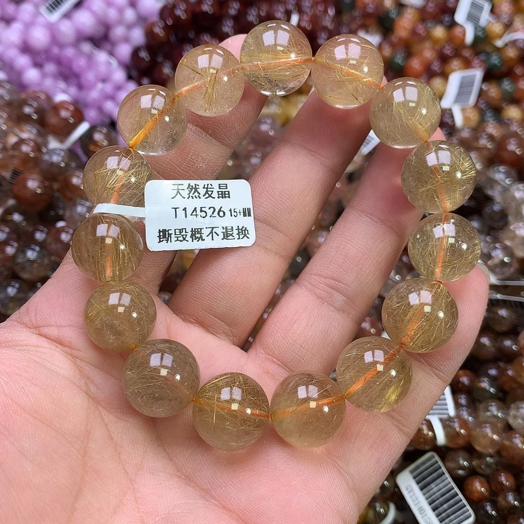 水晶手链未镶嵌，