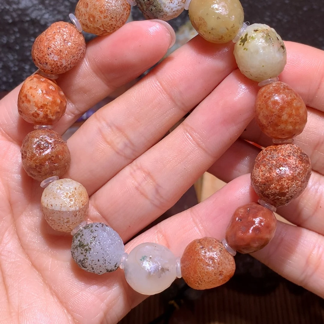 未镶嵌玛瑙/玉髓珠宝半成品