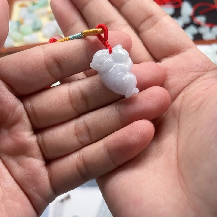 翡翠未镶嵌颈饰天然翡翠A货