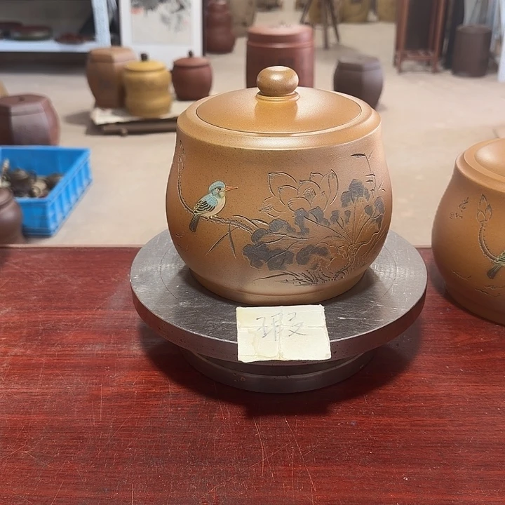 紫砂茶叶罐。。。。。。。。