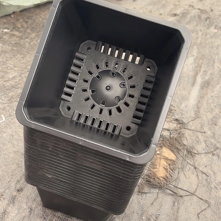 160黑方盆15公分高11公分10个