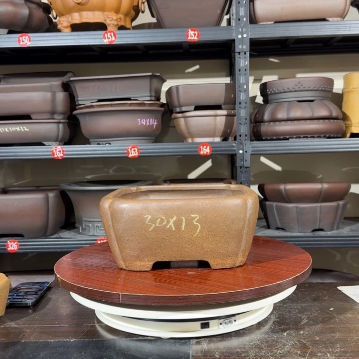 紫砂花盆呜呜我的小可爱