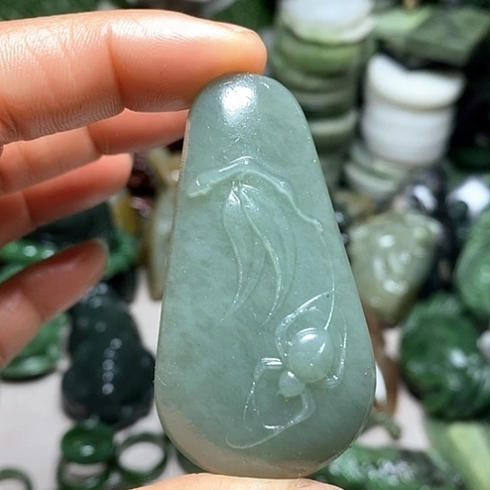 未镶嵌和田玉（糖玉）珠宝半成品