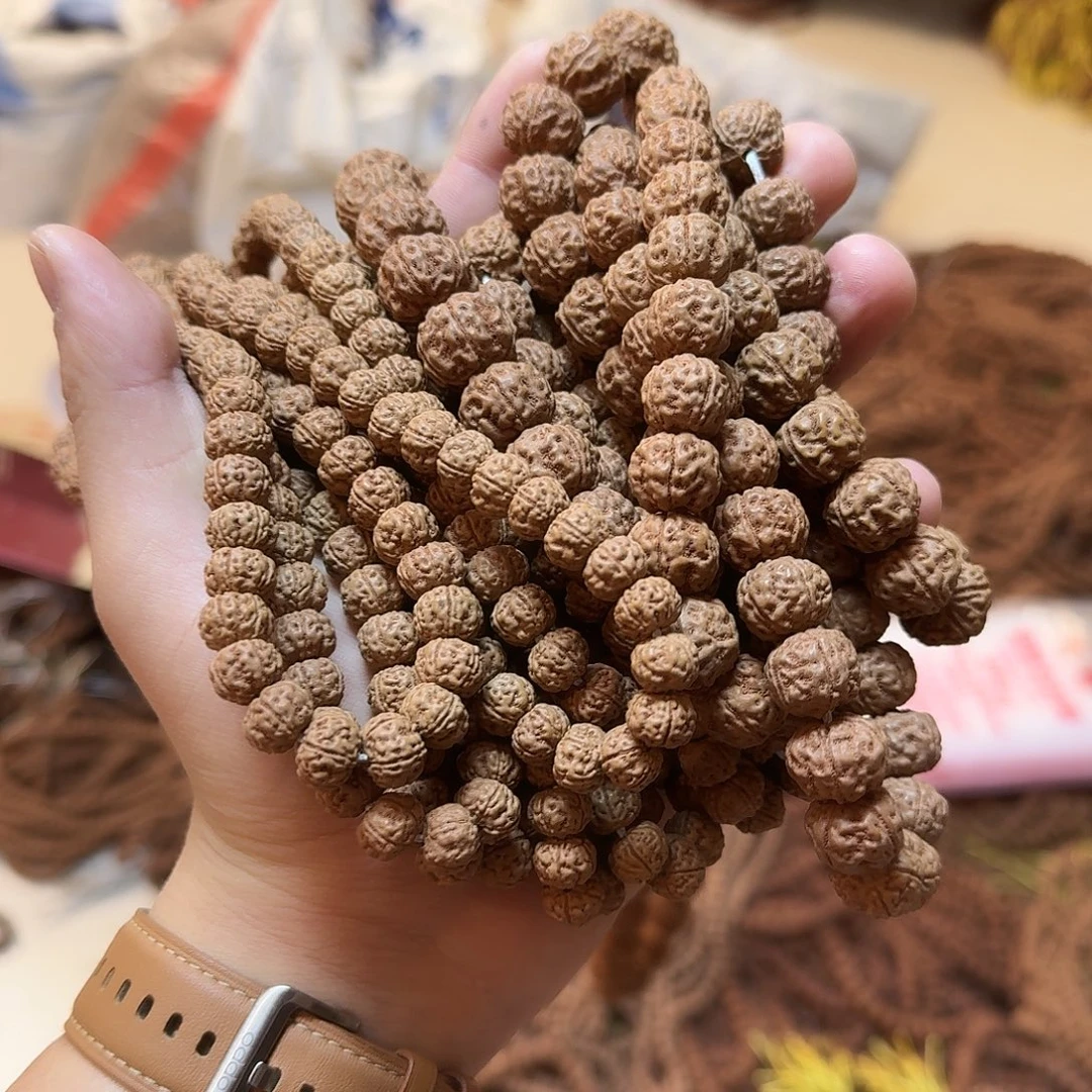 绝***梦金刚菩提吊坠老树王手持非全品