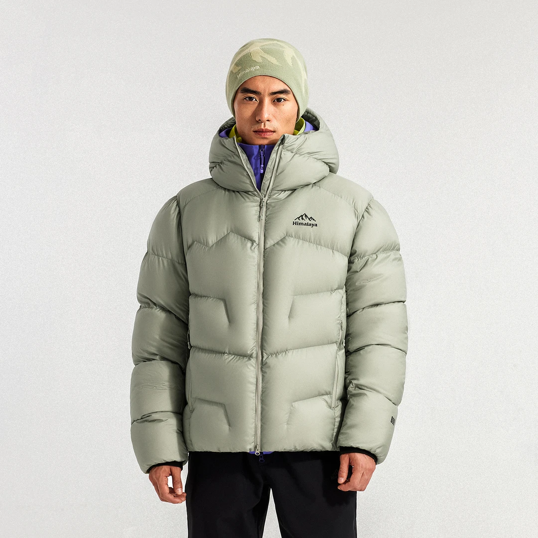 【喜马拉雅-玉龙】-顺丰发-25新品男女拒水冰雪鹅绒羽绒服保暖户外