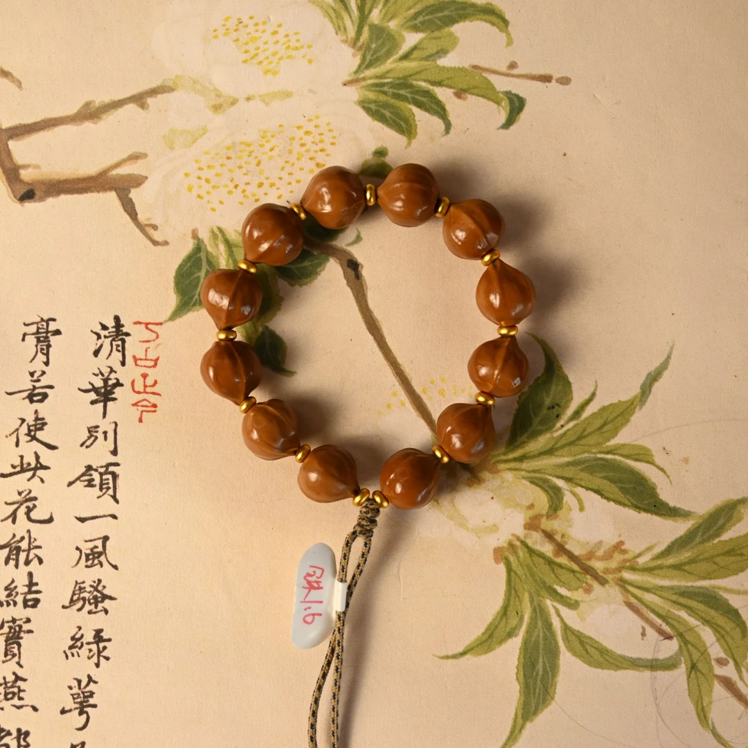 无三通无配饰款梅林铁核蜜桃臀·梅林铁核素串橄榄文玩999