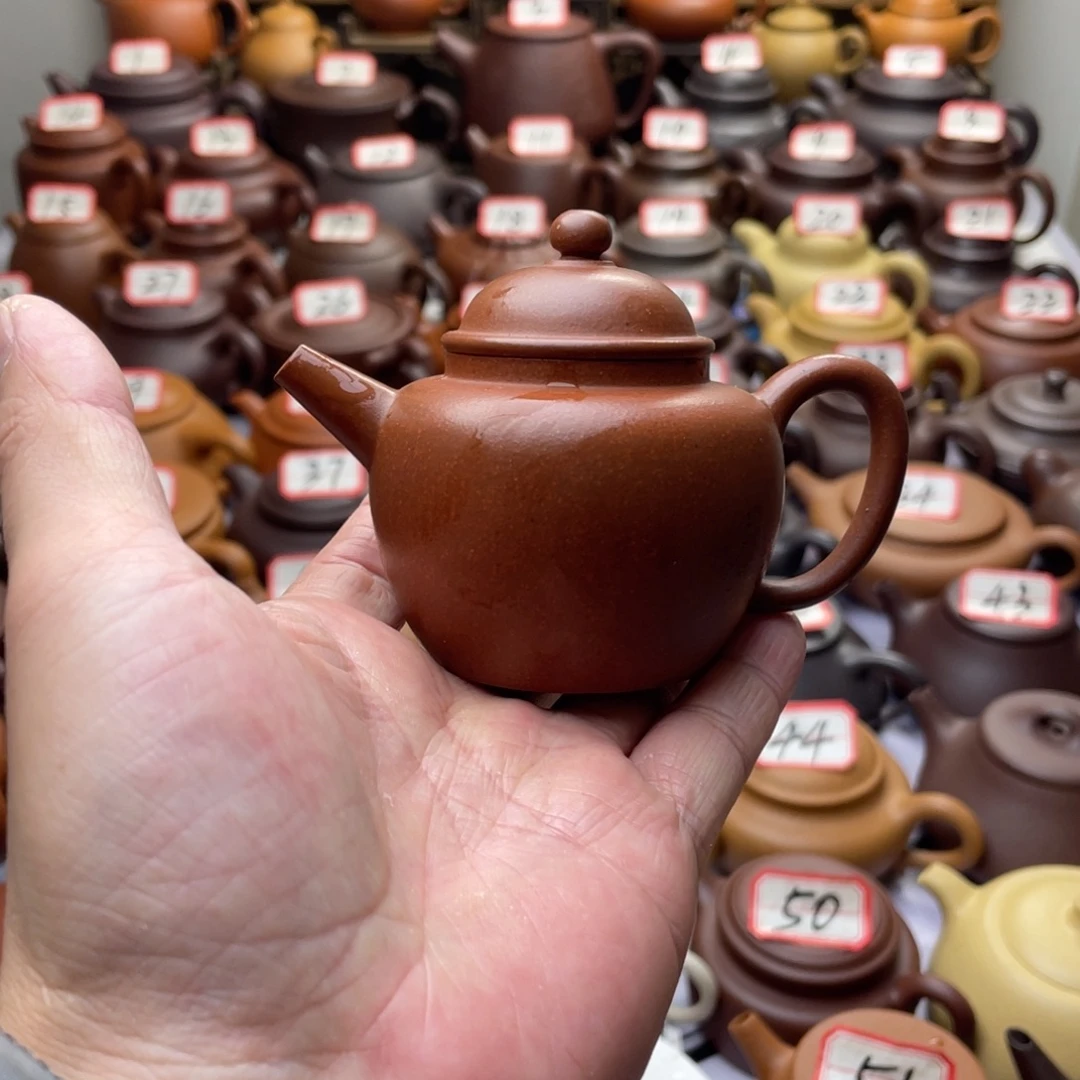茶壶紫砂微瑕半手工