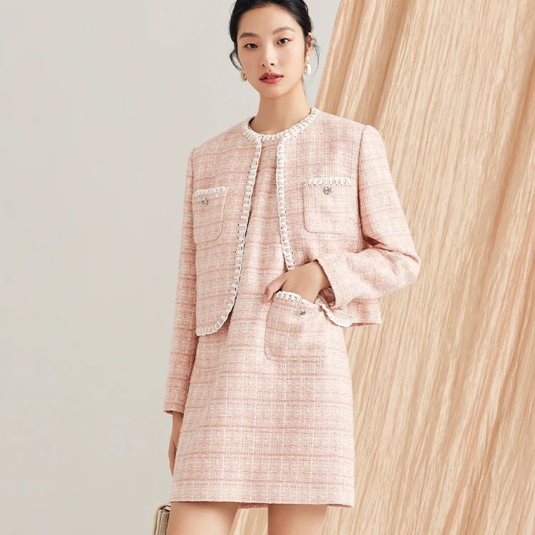 【达人专享】3S时尚新款无袖连衣裙41173043