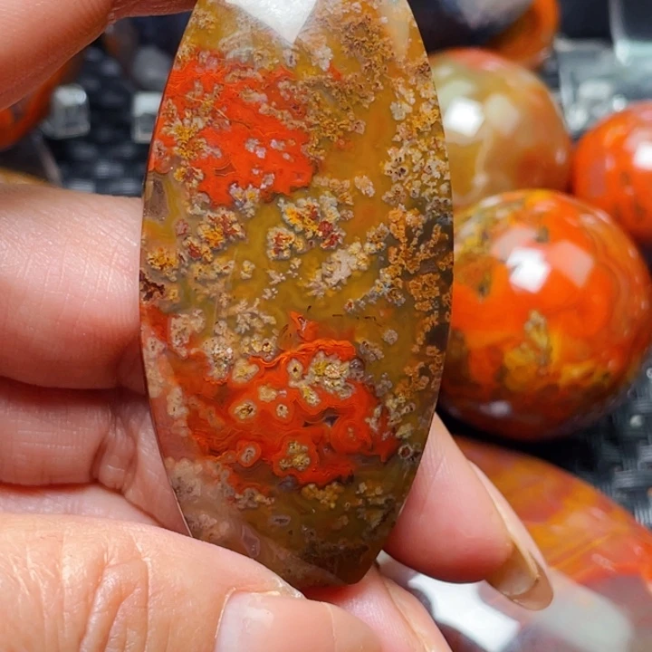 玛瑙/玉髓战国红玛瑙挂件未镶嵌唐*哥