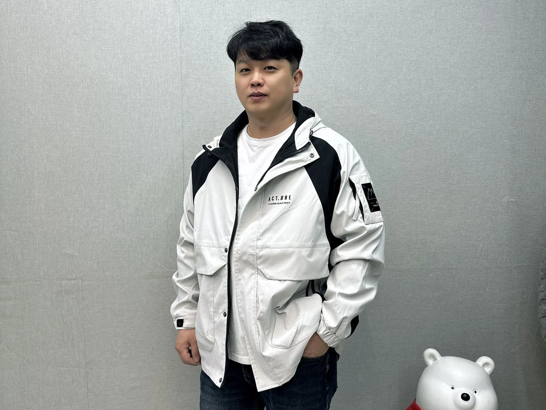 【春款冲锋衣】8834户外大码春版潮流百搭棉质宽松冲锋衣宽松连帽