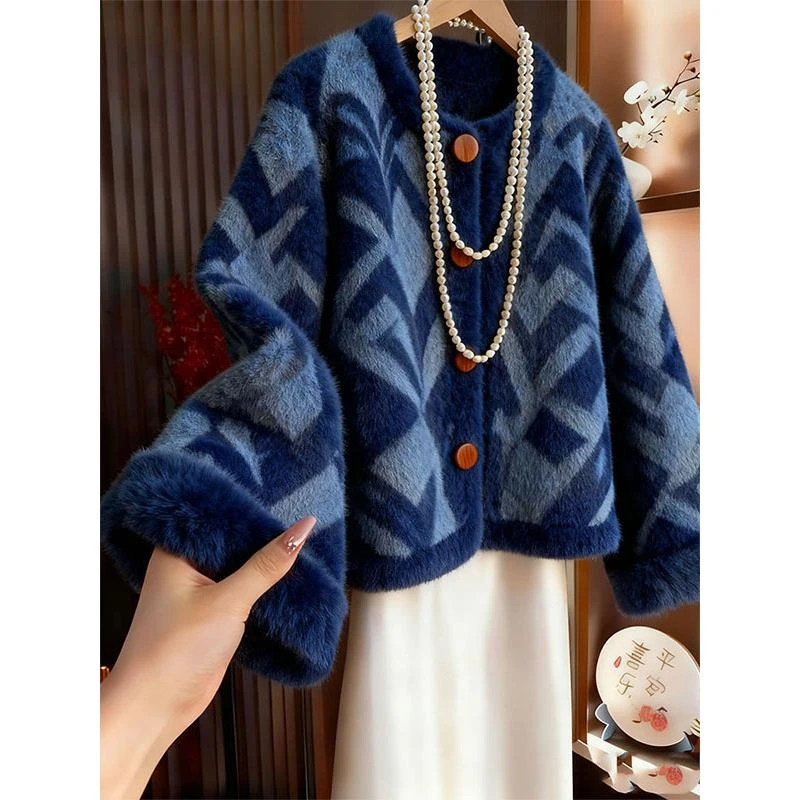 高级感气质独特绝美巨好看上衣外套女2025年冬季新款今年流行爆款