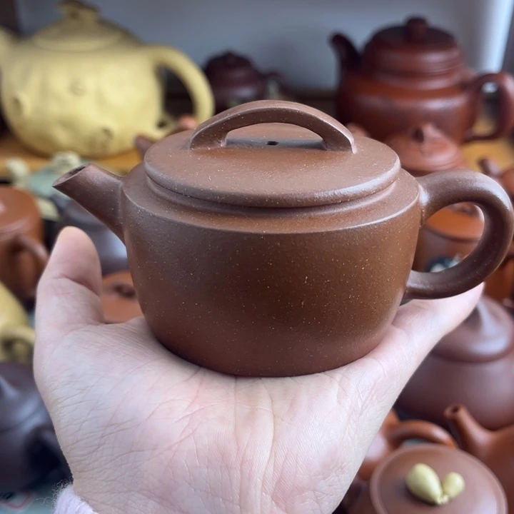茶壶紫砂150cc降坡半手