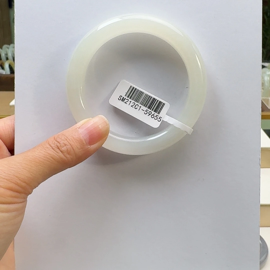 和田玉未镶嵌手镯55