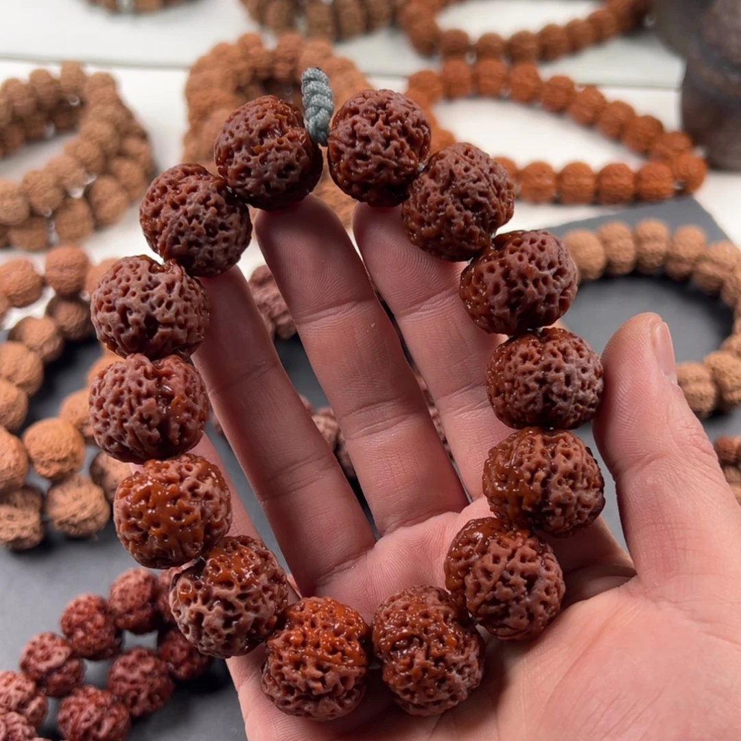 金刚菩提手串冰*萄安娜蜂王超头22