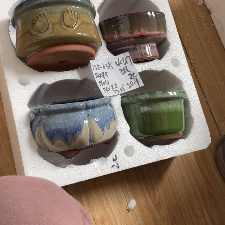 粗陶多肉花盆微瑕617