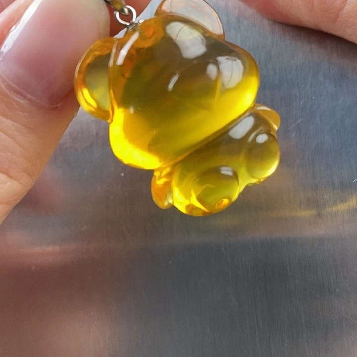 琥珀银S925镶嵌珠宝奇石