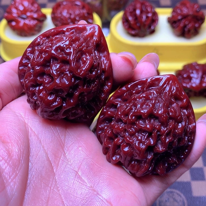 文玩核桃把件官帽46