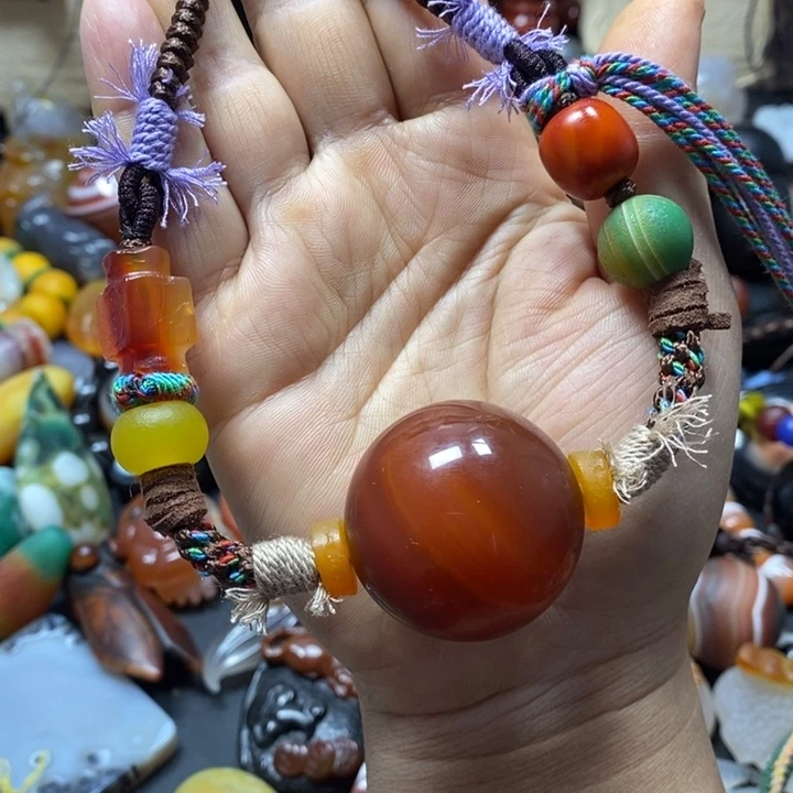 玛瑙/玉髓未镶嵌颈饰