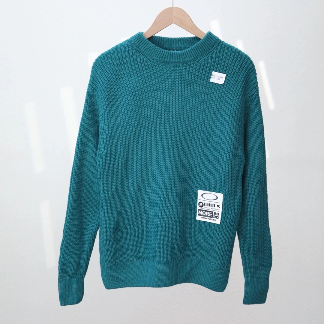 【卡】潮牌秋冬打底单穿简约复古老钱风针织衫4348-A-15-3