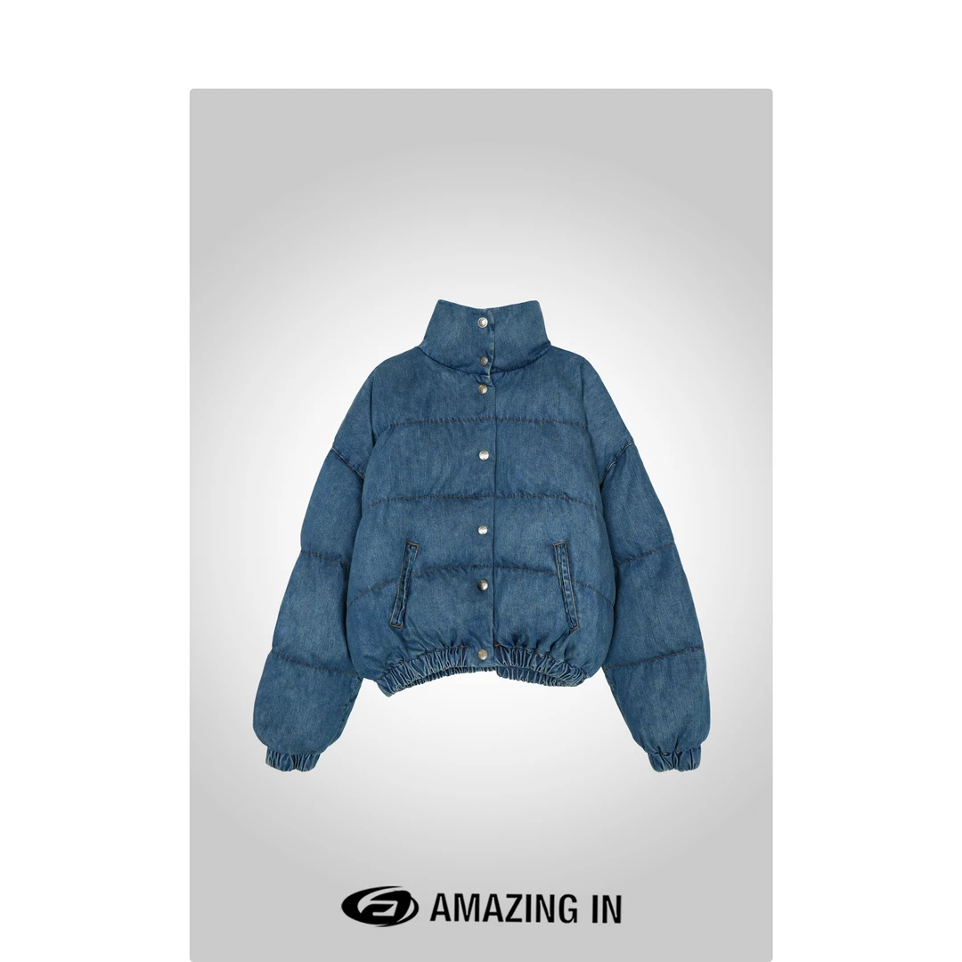 AMAZING IN | 1oo%棉 |丝棉绒 |牛仔棉服外套A241211-XGJ-92214-1