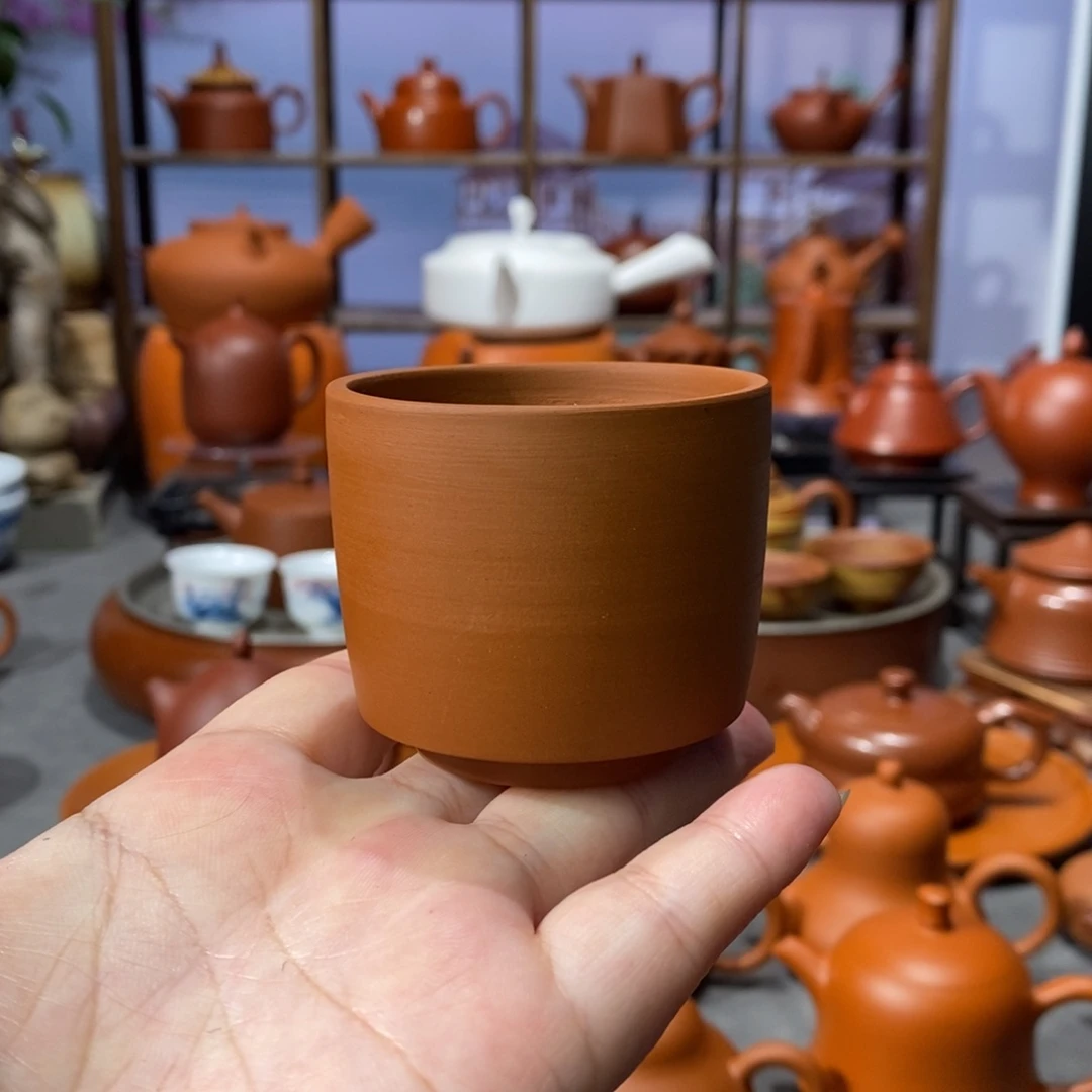 紫砂茶壶余少波鸡蛋主人杯70c