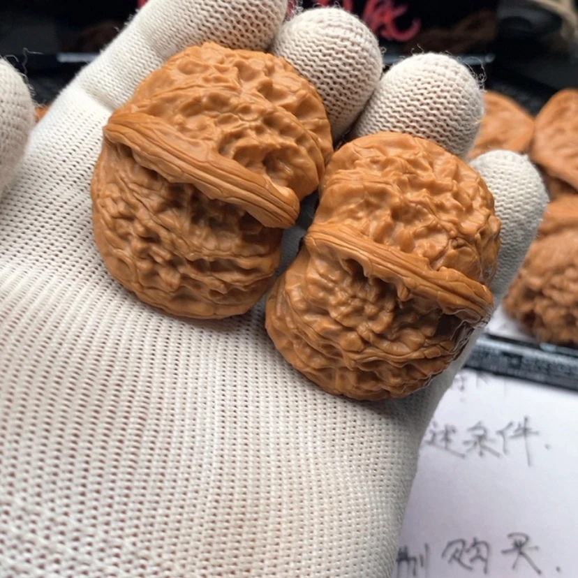 【闪购商品】把件文玩核桃1白狮子