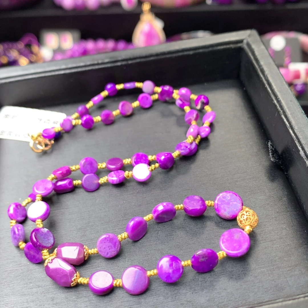 苏纪石（舒俱来）未镶嵌项链