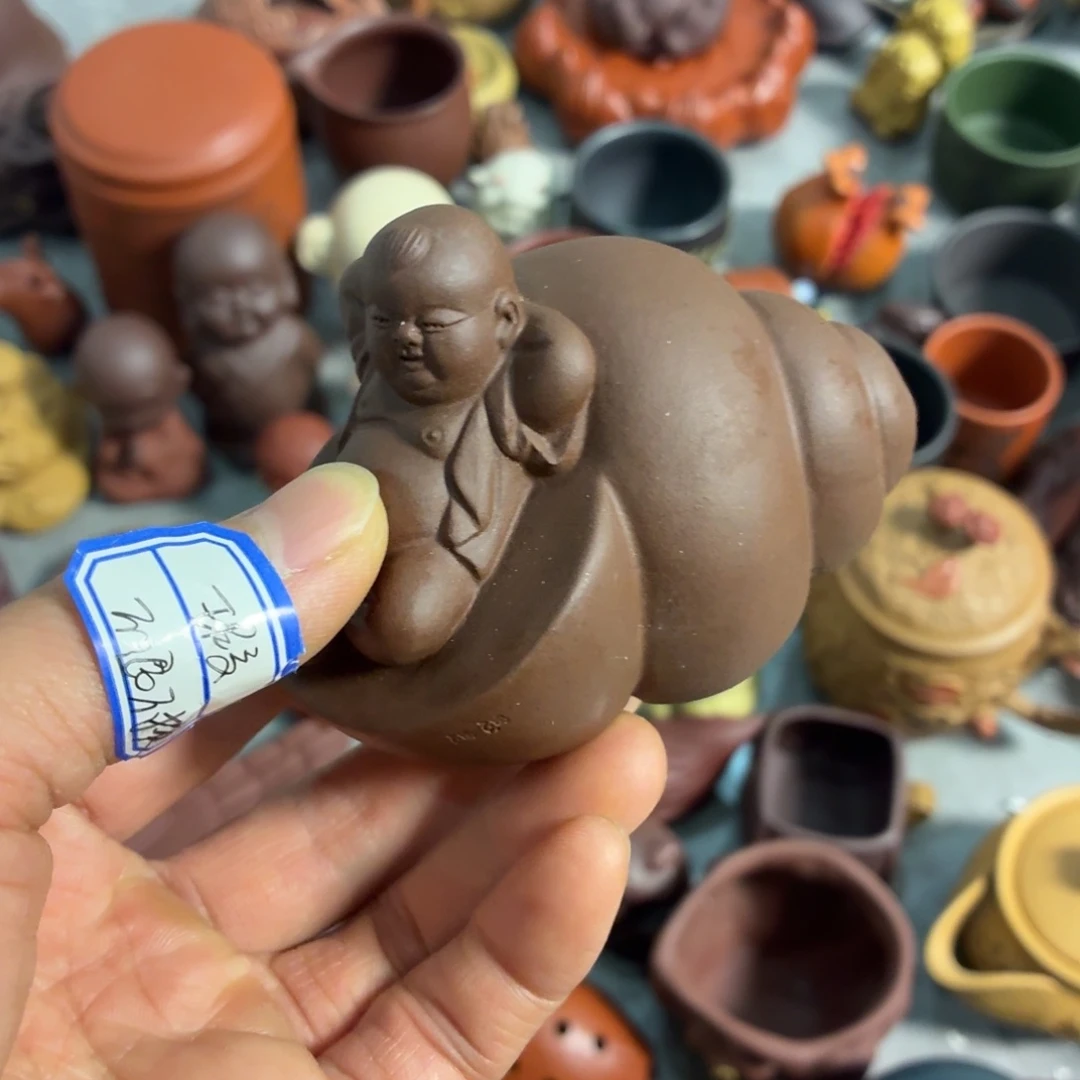 紫砂茶杯瑕疵不退不换介意勿拍