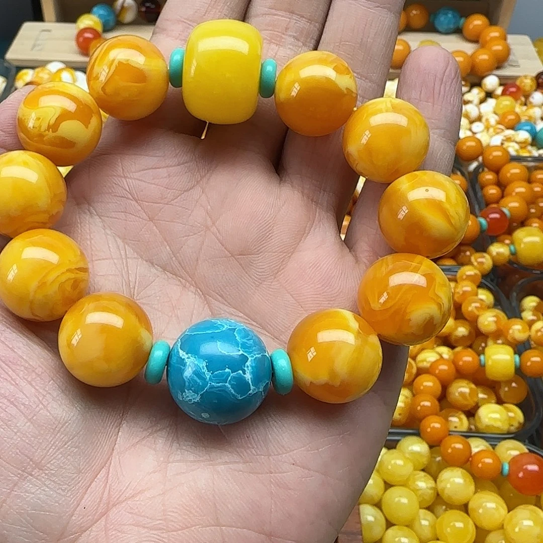 $****无非金属精品老蜡色素串搭配一条