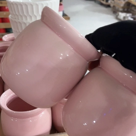 外贸尾货多肉绿植陶瓷花盆