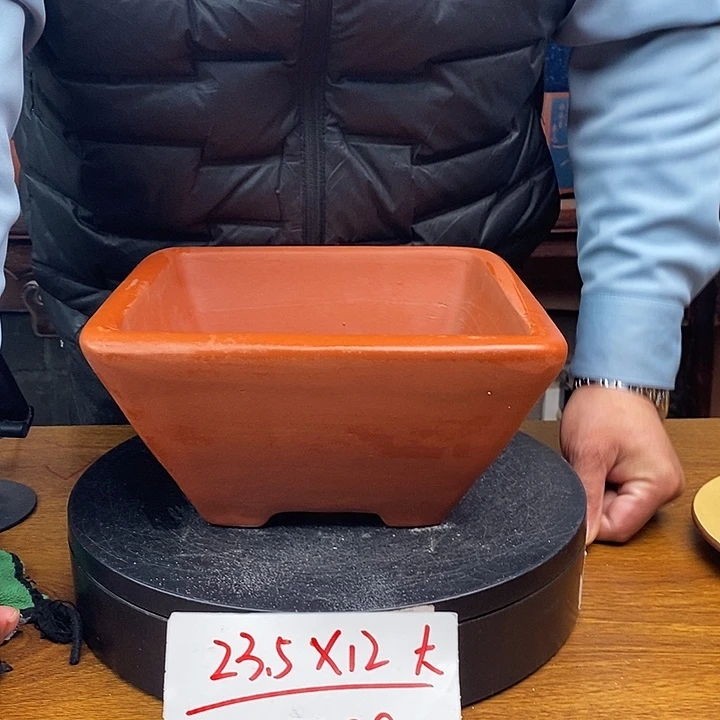 紫砂花盆货号一只DD89大