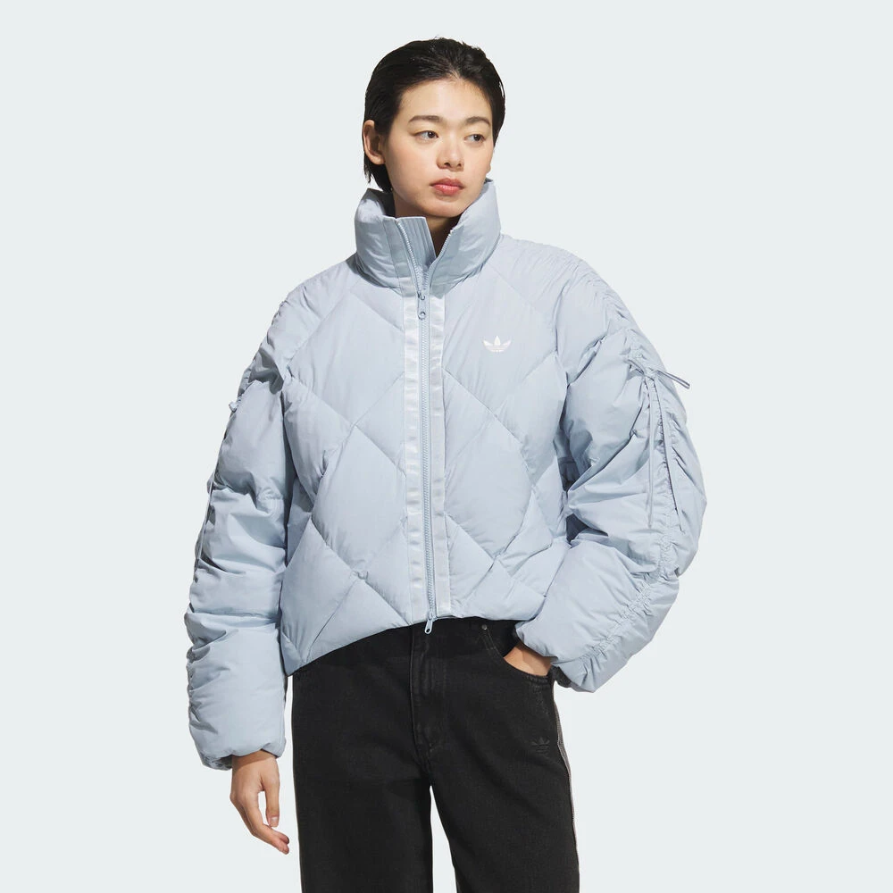 adidas阿迪三叶草冬季女子BOW COM DOWN休闲保暖运动羽绒服KC2612