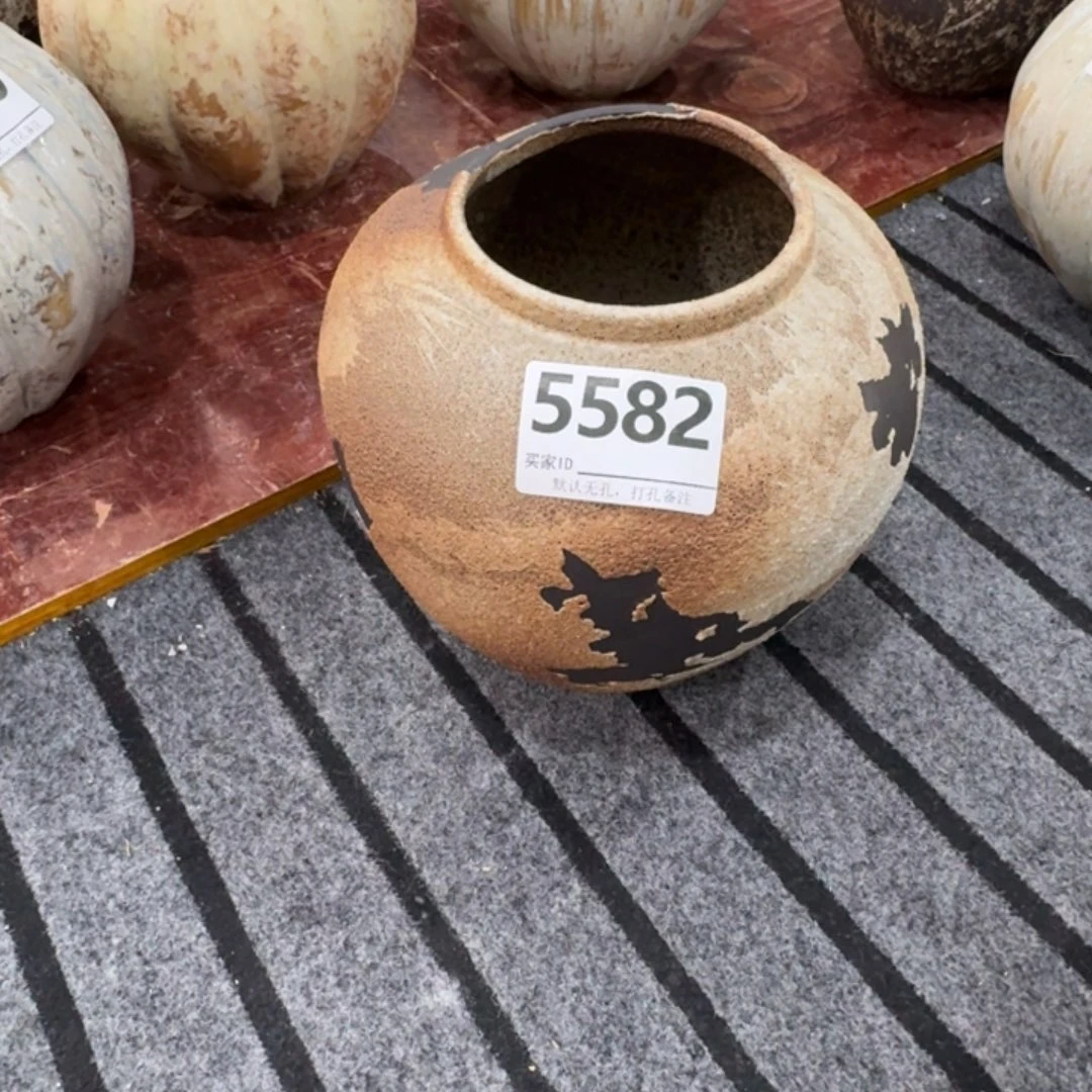 秃****摆件花瓶默认无孔口10高21编码5582