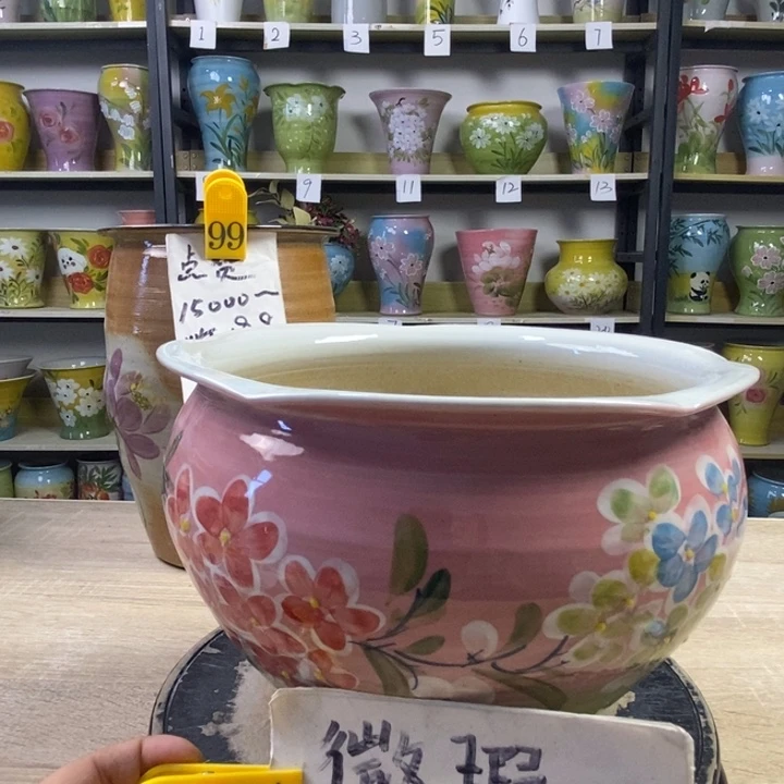 景德镇陶瓷花盆的