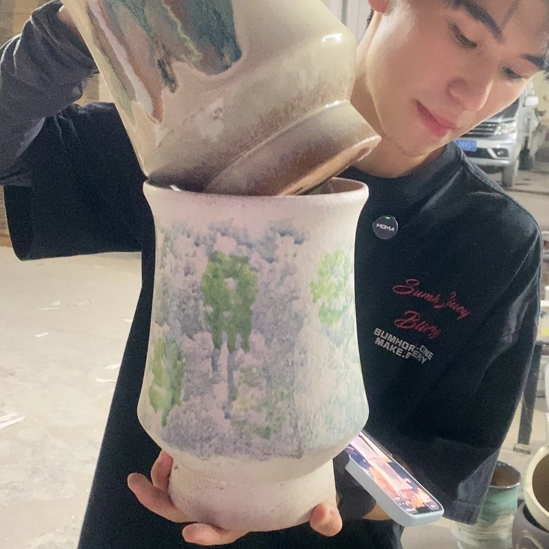 紫砂花盆正品16/24……..