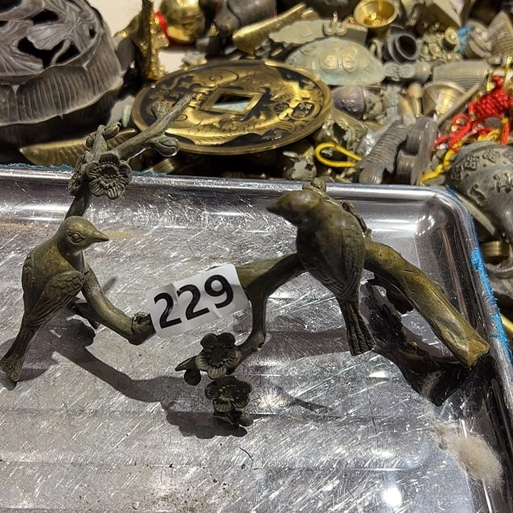 机****店微瑕疵黄铜摆件工艺品