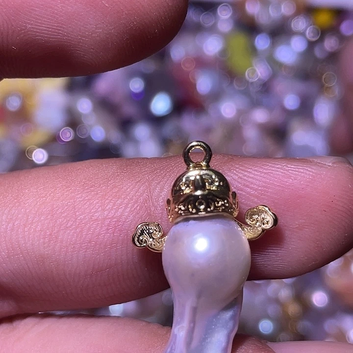 淡水珍珠未镶嵌吊坠(不含链)32