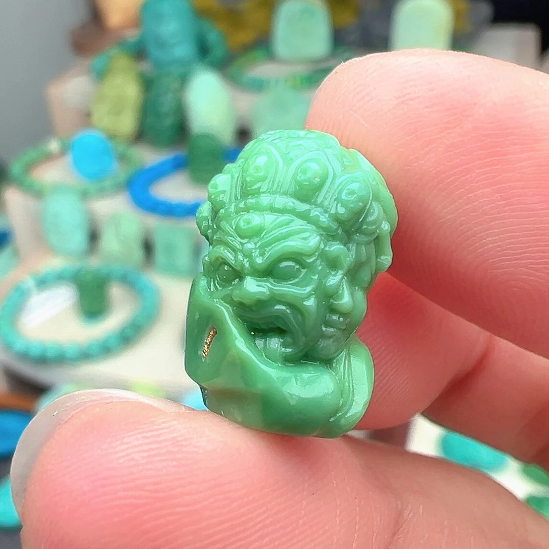 绿松石未镶嵌主播万珍