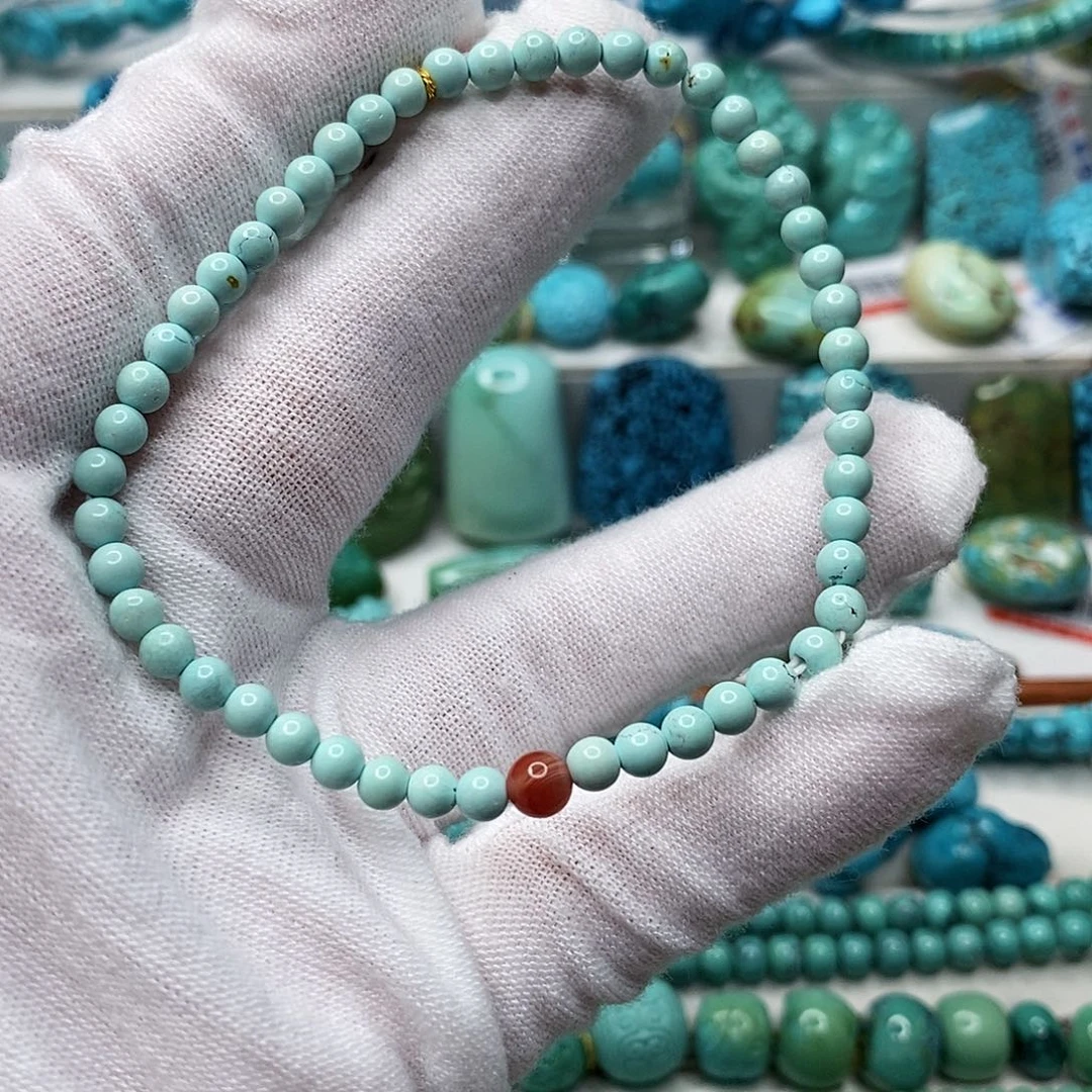 绿松石未镶嵌天然原矿 带武汉地大证书