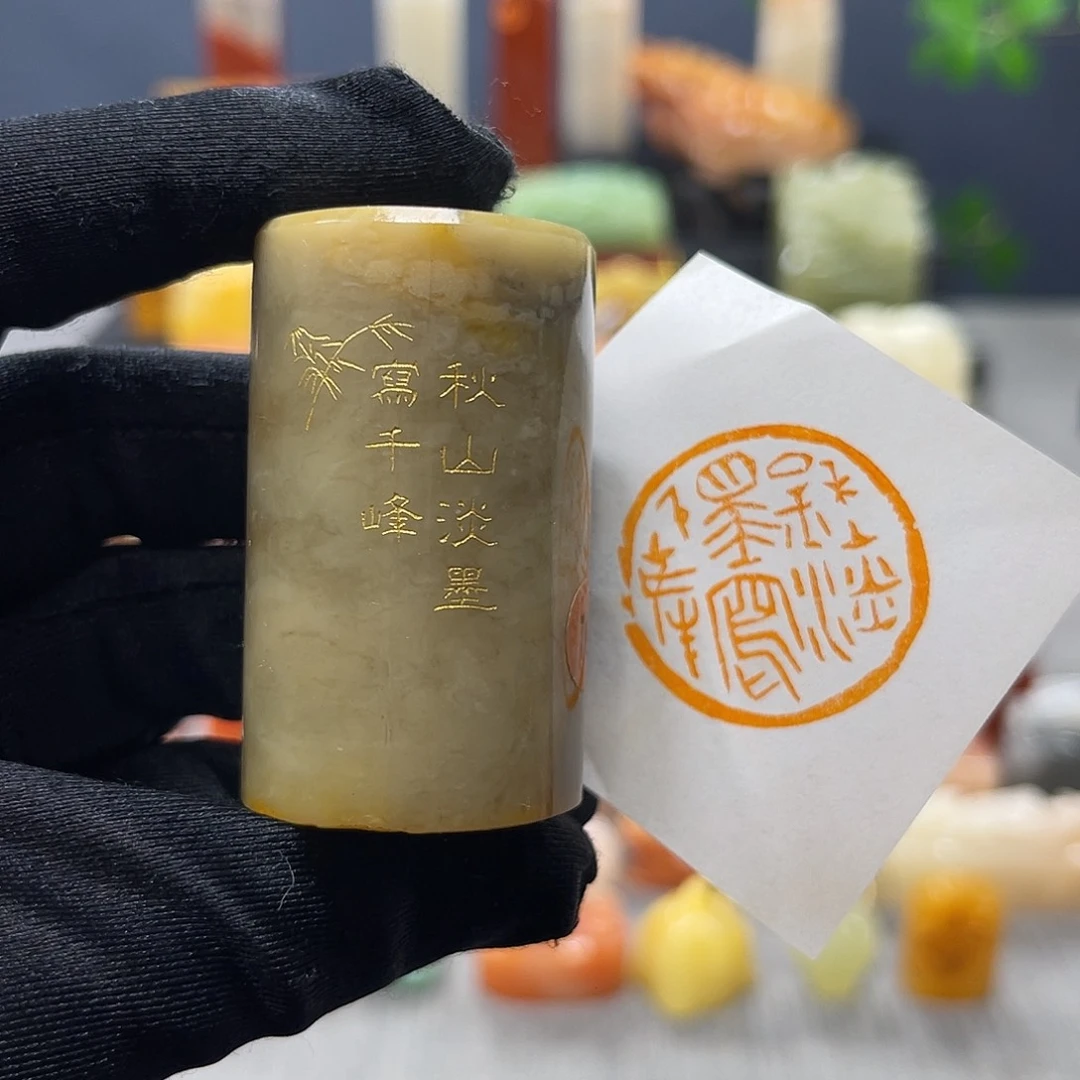 巴林石印石包邮包刻764