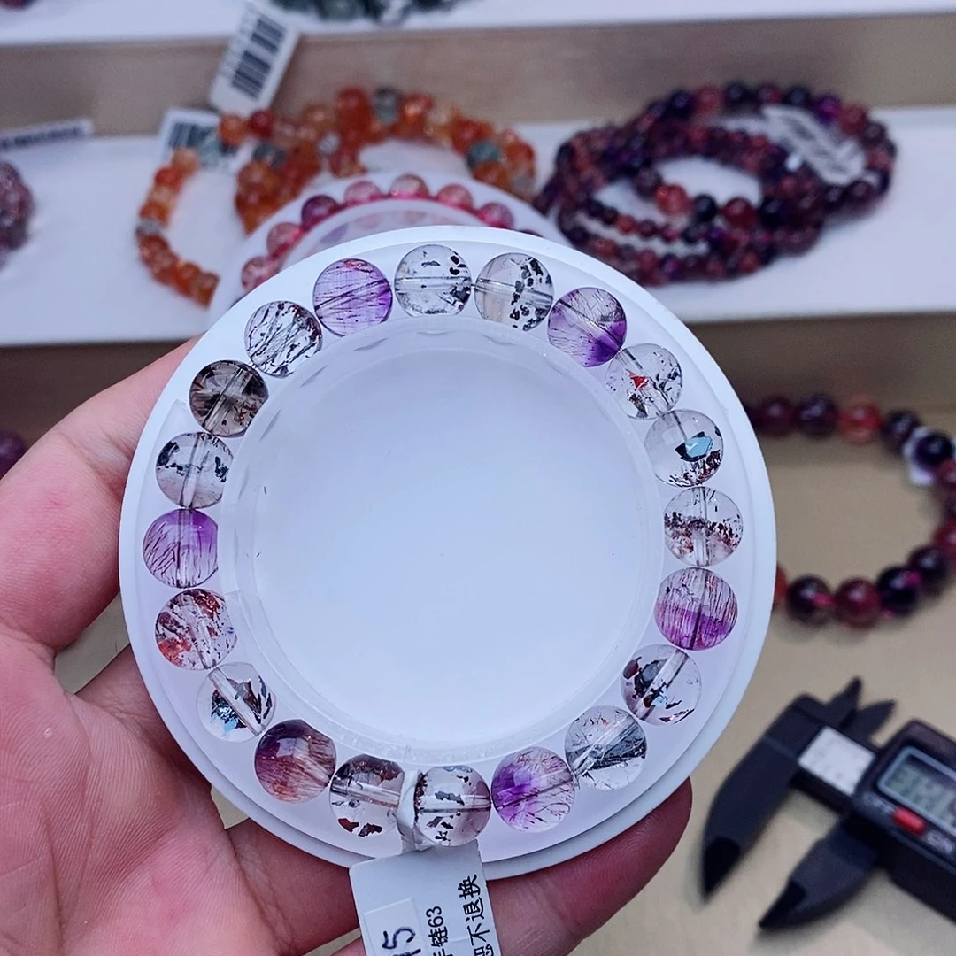 未镶嵌手链水晶毒液超七9+