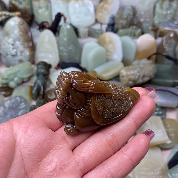 和田玉挂件未镶嵌