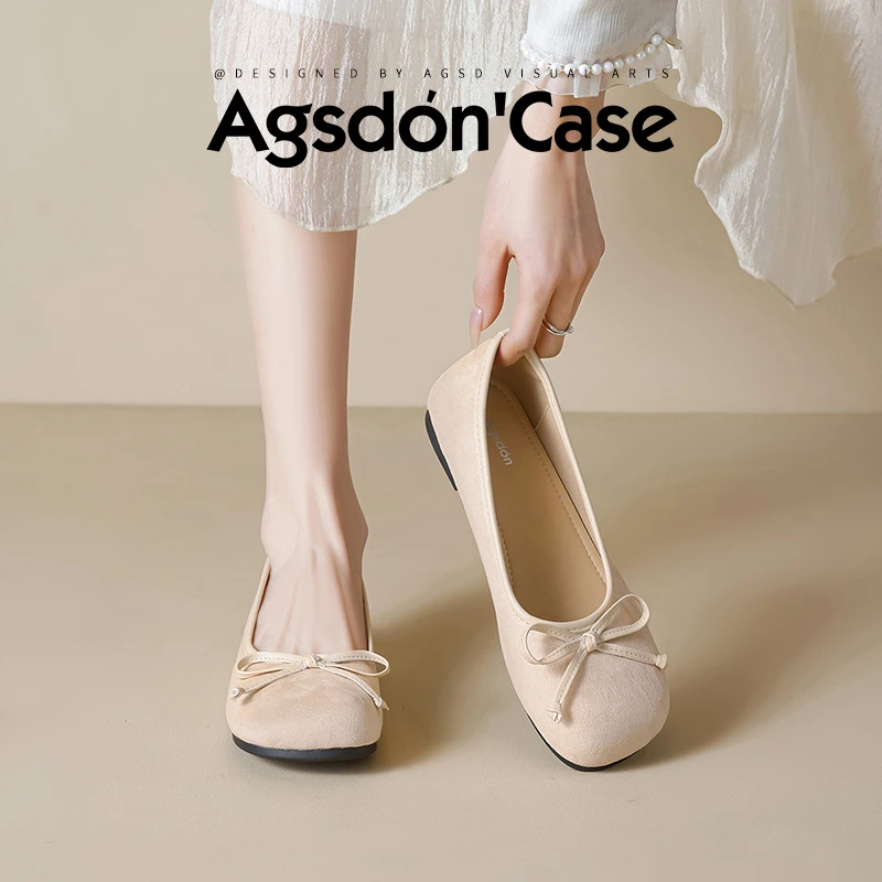 Y奥古狮登软底浅口单鞋女2025新款春夏季平底玛丽珍女鞋芭蕾舞鞋Y