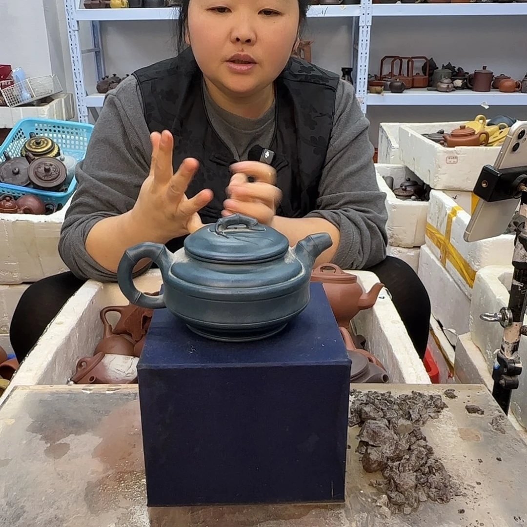 茶壶紫砂宜兴紫砂壶瑕疵处理