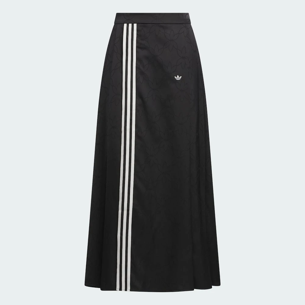 【HN悦方AD】三叶草女子 经典三条纹 新中式运动半身裙 KB6397