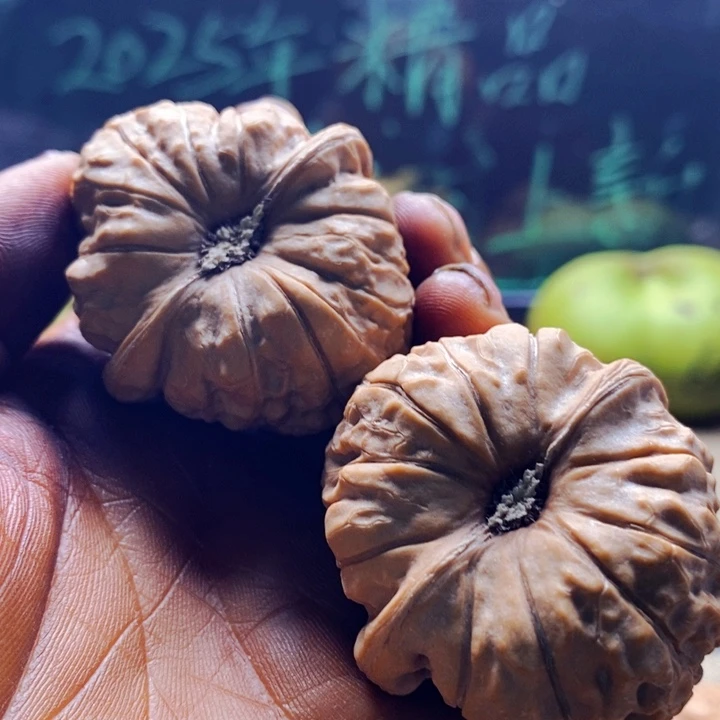 把件文玩核桃南瓜墩