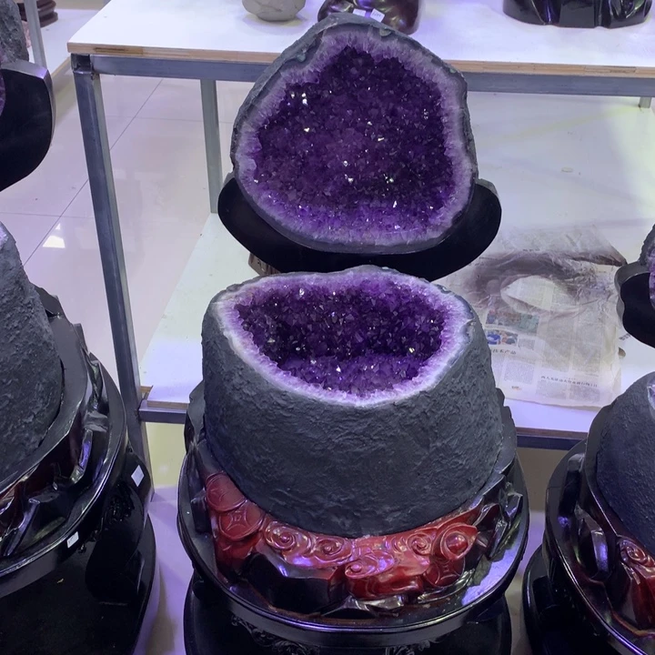 未镶嵌大型摆件（非配饰）紫晶