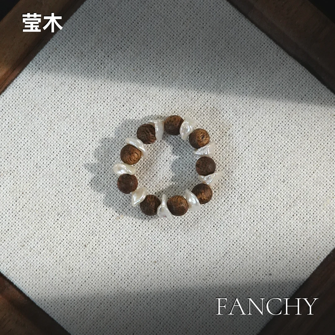 非金属木质戒指 【莹木】新中式禅意系列！古典戒指