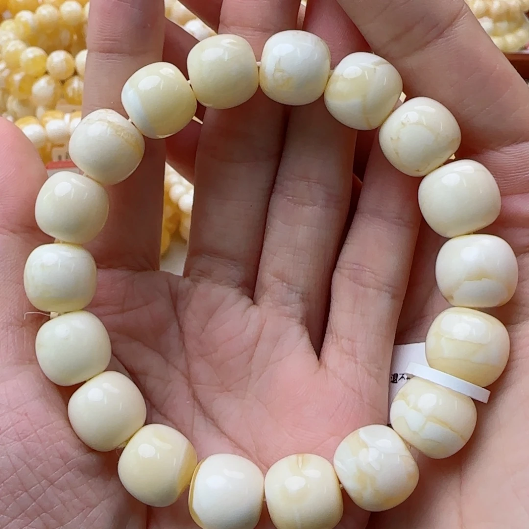 琥珀未镶嵌手链蜜蜡手串